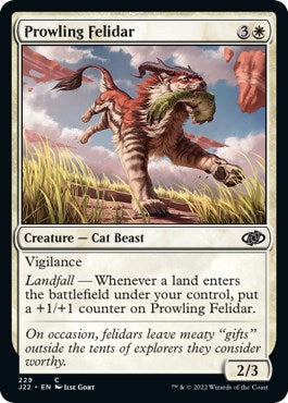 Prowling Felidar [Jumpstart 2022] | Good Games North