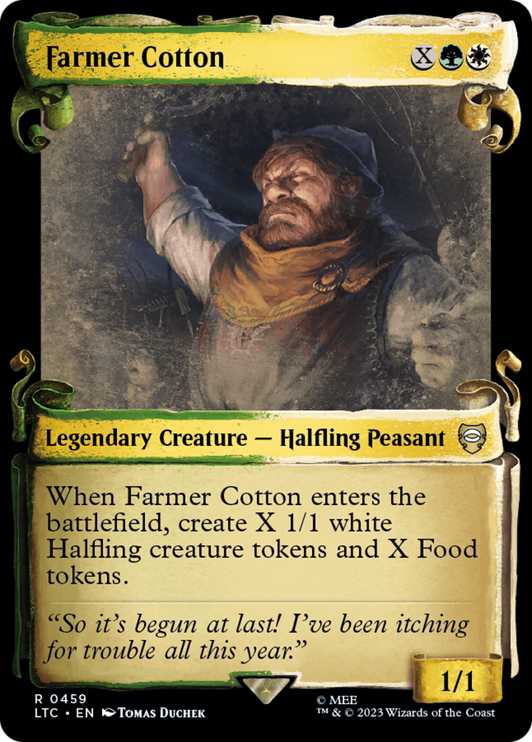 Farmer Cotton [The Lord of the Rings: Tales of Middle-Earth Commander Showcase Scrolls] | Good Games North