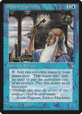 Soldevi Machinist [Ice Age] | Good Games North