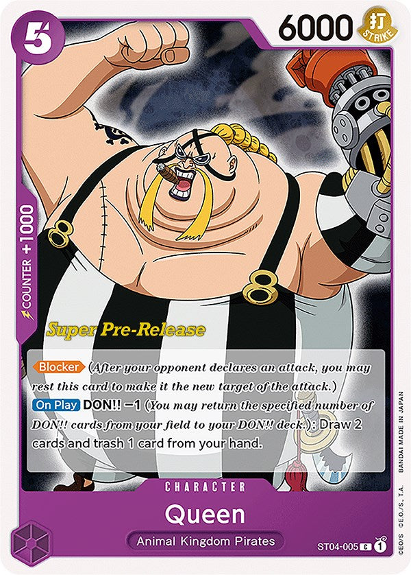 Queen [Super Pre-Release Starter Deck: Animal Kingdom Pirates] | Good Games North