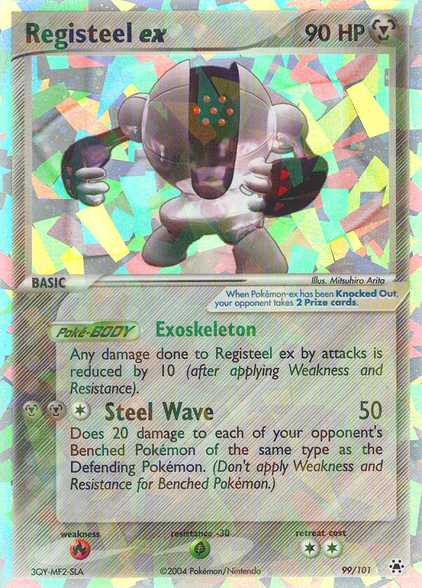 Registeel ex (99/101) [EX: Hidden Legends] | Good Games North
