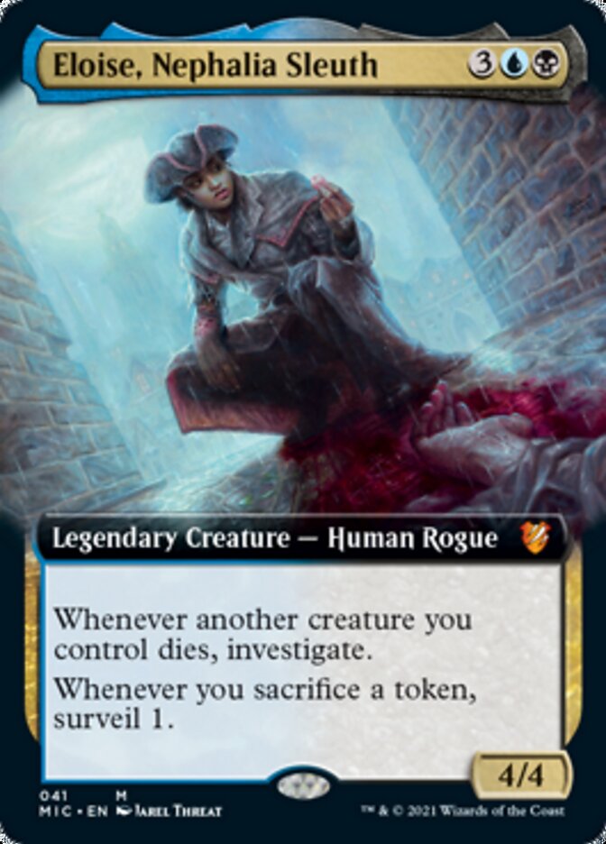 Eloise, Nephalia Sleuth (Extended) [Innistrad: Midnight Hunt Commander] | Good Games North