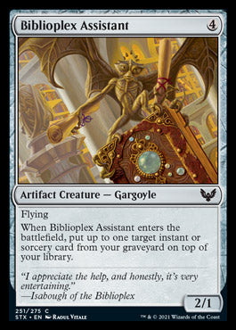 Biblioplex Assistant [Strixhaven: School of Mages] | Good Games North