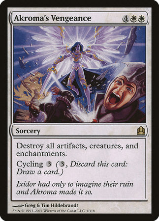 Akroma's Vengeance [Commander 2011] | Good Games North