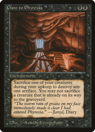 Gate to Phyrexia [Antiquities] | Good Games North