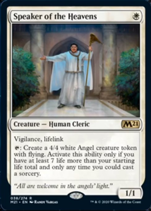 Speaker of the Heavens [Core Set 2021] | Good Games North