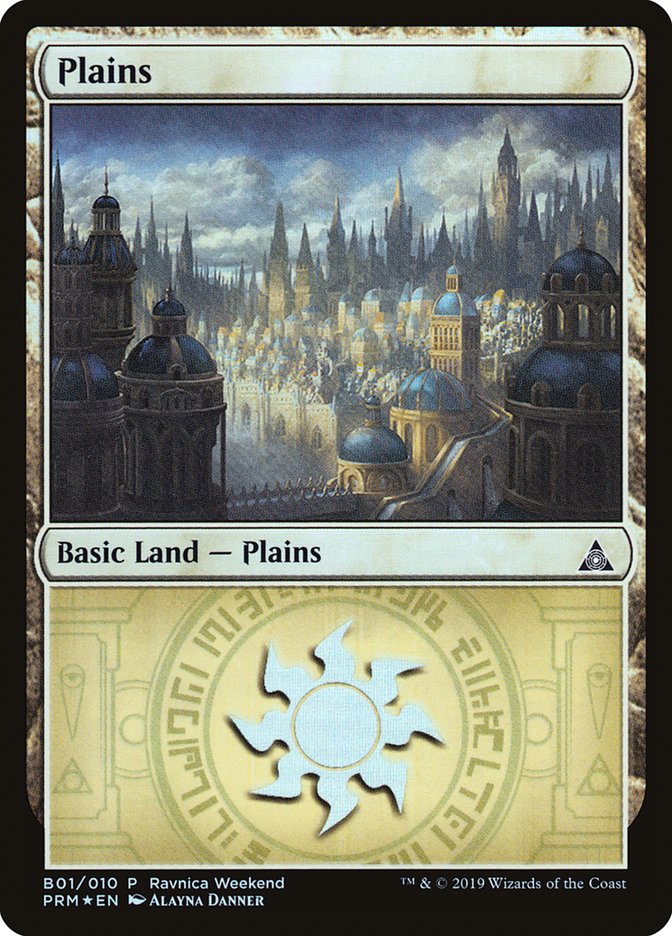 Plains (B01) [Ravnica Allegiance Guild Kit] | Good Games North