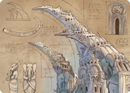 Ivory Tower Art Card [The Brothers' War Art Series] | Good Games North