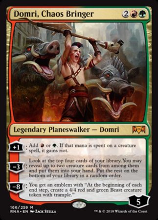 Domri, Chaos Bringer [Ravnica Allegiance] | Good Games North