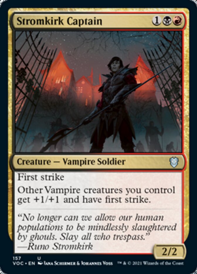 Stromkirk Captain [Innistrad: Crimson Vow Commander] | Good Games North