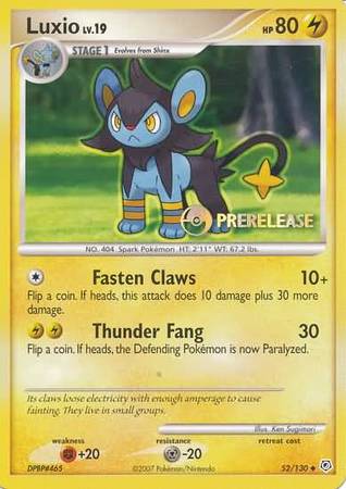 Luxio (52/130) (Prerelease Promo) [Nintendo: Black Star Promos] | Good Games North