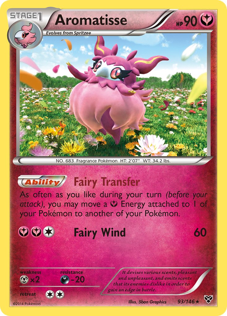 Aromatisse (93/146) (Theme Deck Exclusive) [XY: Base Set] | Good Games North