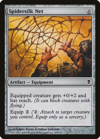 Spidersilk Net [Zendikar] | Good Games North