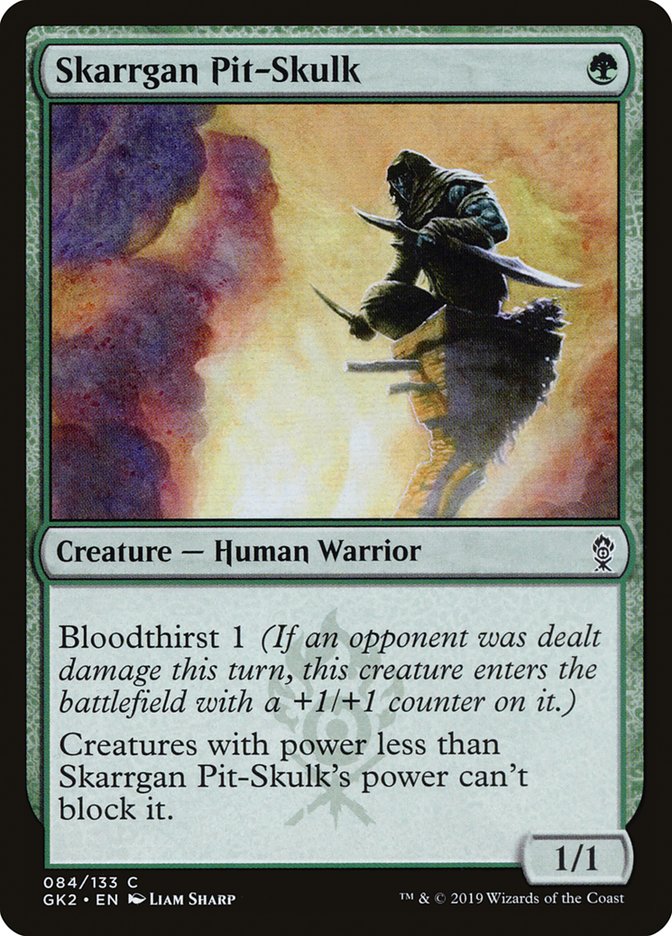 Skarrgan Pit-Skulk [Ravnica Allegiance Guild Kit] | Good Games North