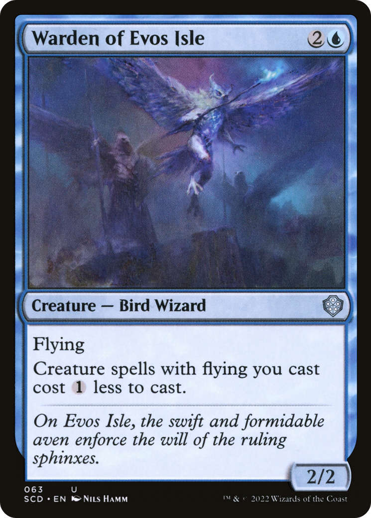 Warden of Evos Isle [Starter Commander Decks] | Good Games North