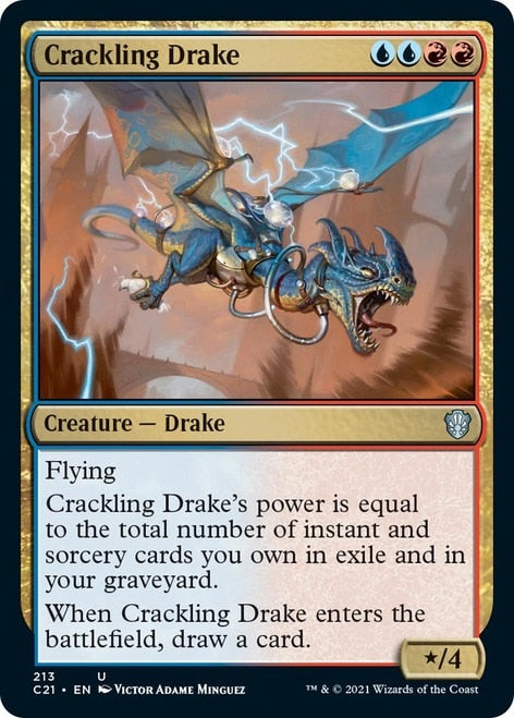 Crackling Drake [Commander 2021] | Good Games North