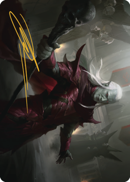 Baeloth Barrityl, Entertainer Art Card (Gold-Stamped Signature) [Commander Legends: Battle for Baldur's Gate Art Series] | Good Games North