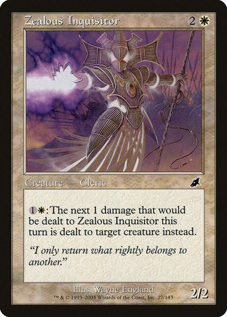 Zealous Inquisitor [Scourge] | Good Games North