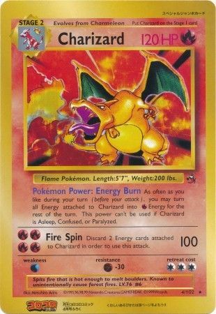 Charizard (4/102) (CoroCoro Promo) (Jumbo Card) [Base Set Unlimited] | Good Games North