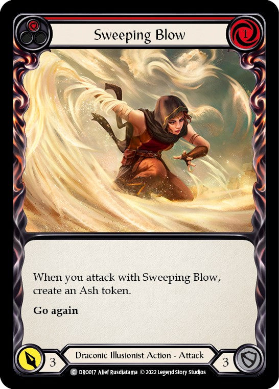 Sweeping Blow (Red) [DRO017] (Uprising Dromai Blitz Deck) | Good Games North