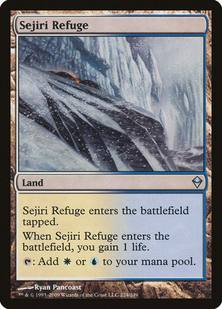 Sejiri Refuge [Zendikar] | Good Games North