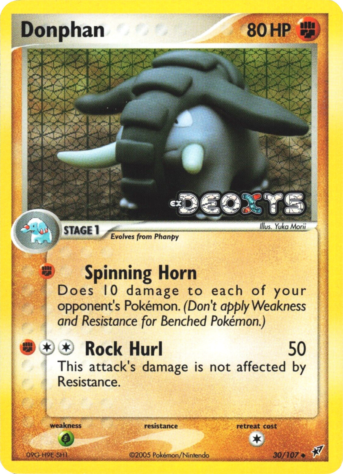 Donphan (30/107) (Stamped) [EX: Deoxys] | Good Games North
