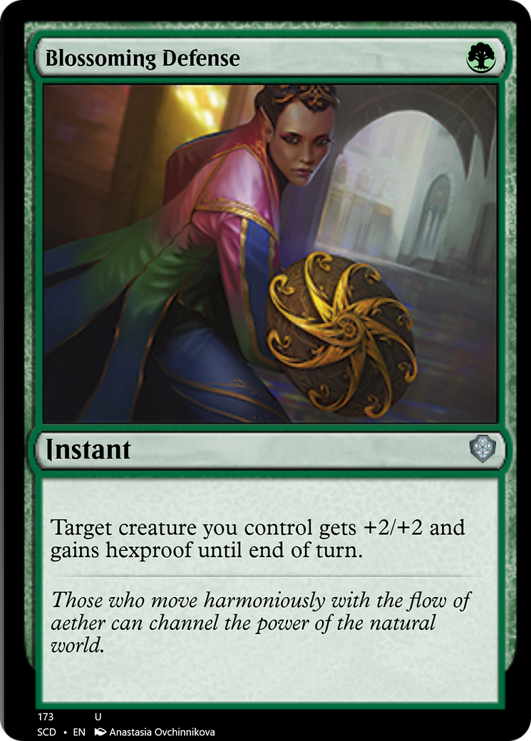Blossoming Defense [Starter Commander Decks] | Good Games North