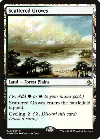 Scattered Groves [Amonkhet Promos] | Good Games North