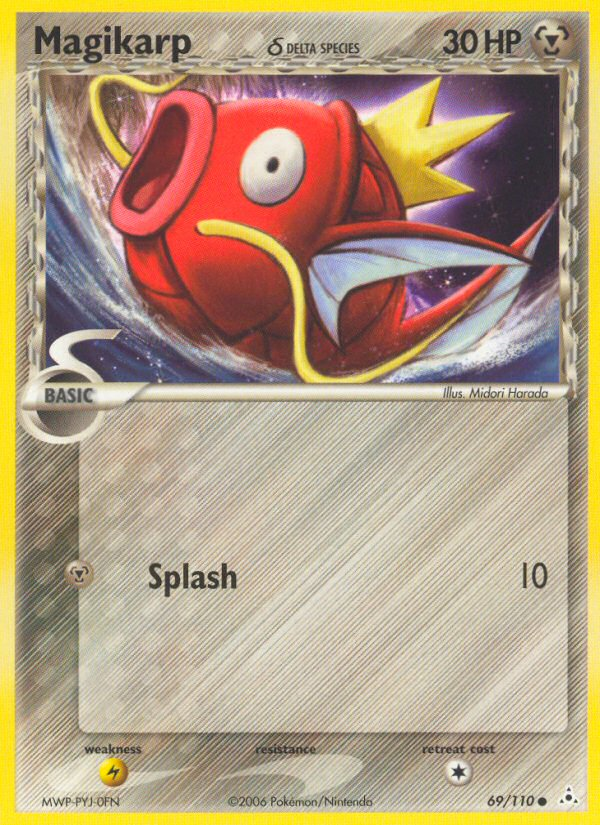 Magikarp (69/110) (Delta Species) [EX: Holon Phantoms] | Good Games North