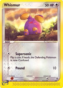 Whismur (019) (Cosmos Holo) [Nintendo: Black Star Promos] | Good Games North