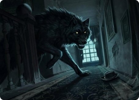 Primal Adversary Art Card [Innistrad: Midnight Hunt Art Series] | Good Games North