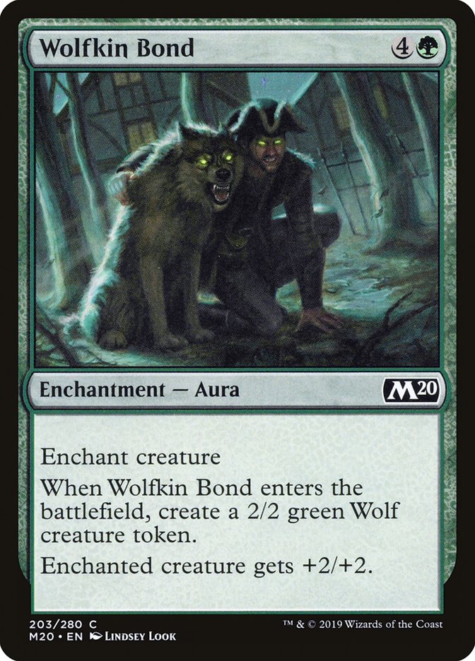 Wolfkin Bond [Core Set 2020] | Good Games North