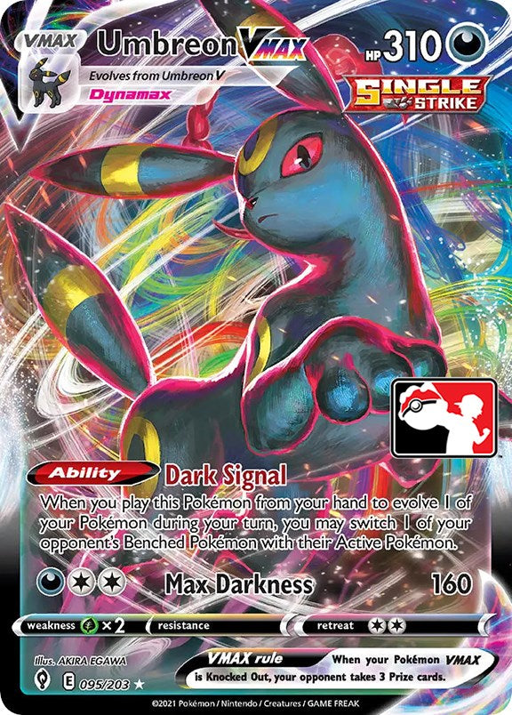 Umbreon VMAX (095/203) [Prize Pack Series One] | Good Games North