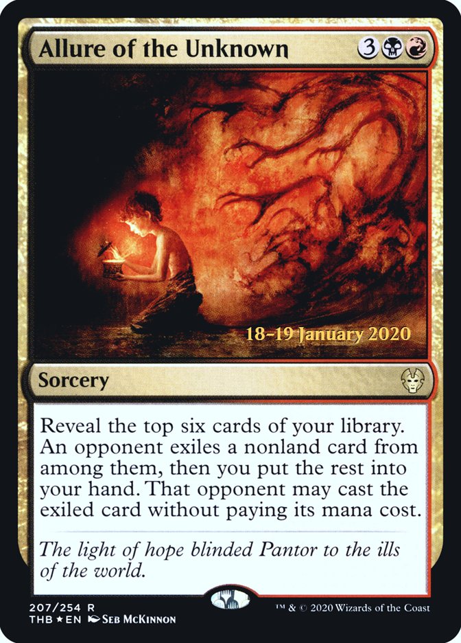 Allure of the Unknown [Theros Beyond Death Prerelease Promos] | Good Games North