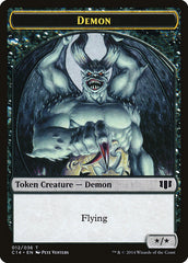 Demon (012/036) // Zombie (016/036) Double-sided Token [Commander 2014 Tokens] | Good Games North
