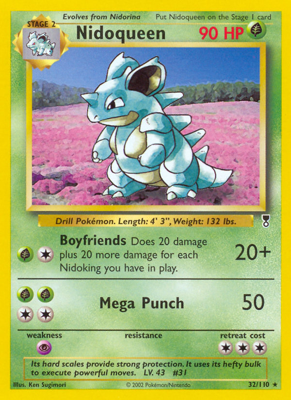 Nidoqueen (32/110) [Legendary Collection] | Good Games North