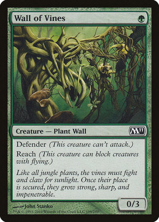 Wall of Vines [Magic 2011] | Good Games North