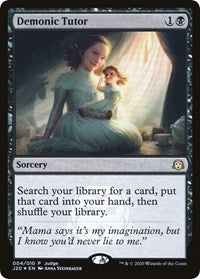 Demonic Tutor (J20) [Judge Promos] | Good Games North