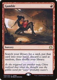 Gamble [Judge Promos] | Good Games North