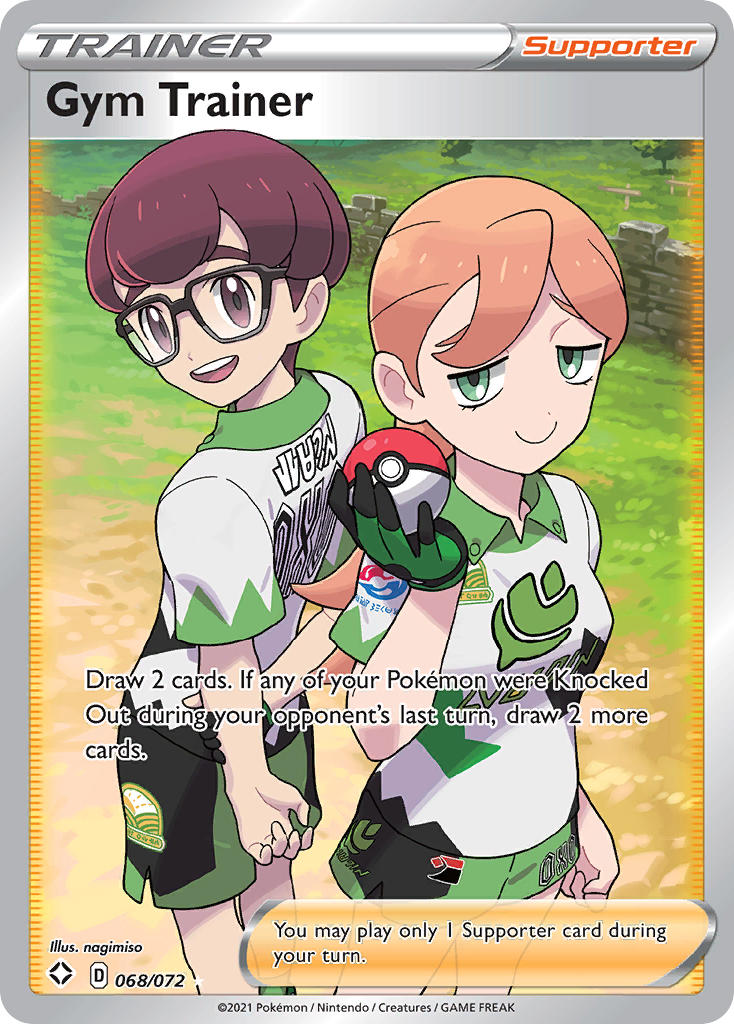 Gym Trainer (068/072) [Sword & Shield: Shining Fates] | Good Games North