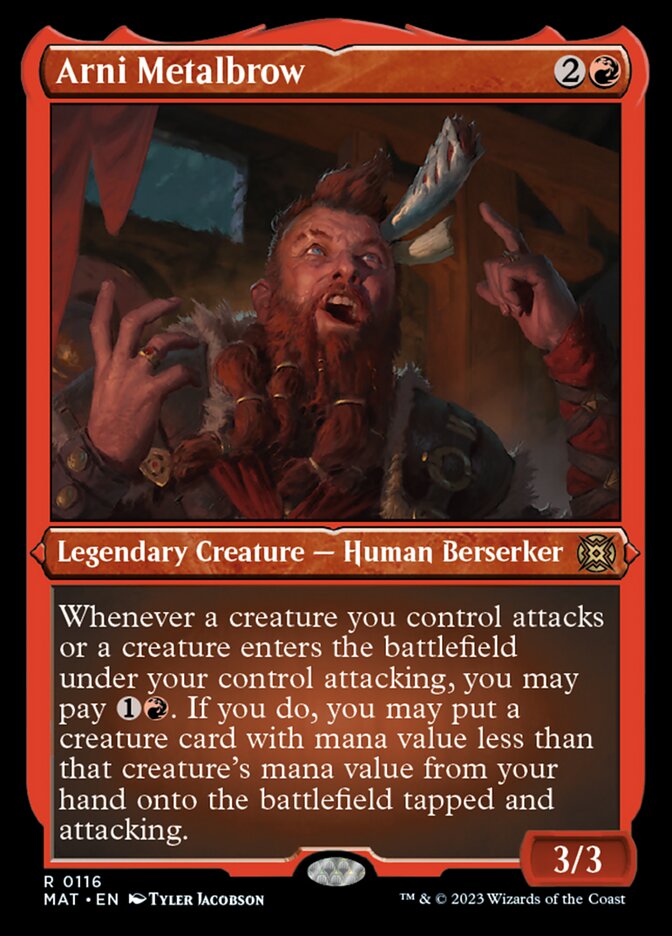 Arni Metalbrow (Foil Etched) [March of the Machine: The Aftermath] | Good Games North