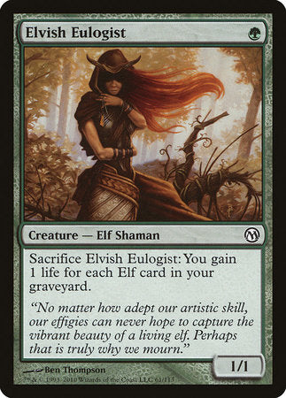 Elvish Eulogist [Duels of the Planeswalkers] | Good Games North