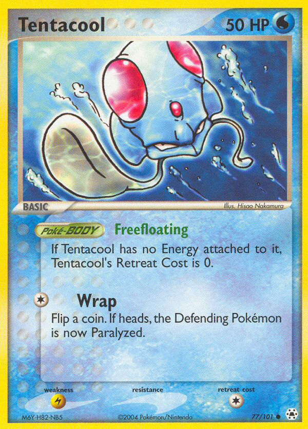 Tentacool (77/101) [EX: Hidden Legends] | Good Games North