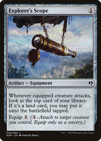 Explorer's Scope [Duel Decks: Zendikar vs. Eldrazi] | Good Games North