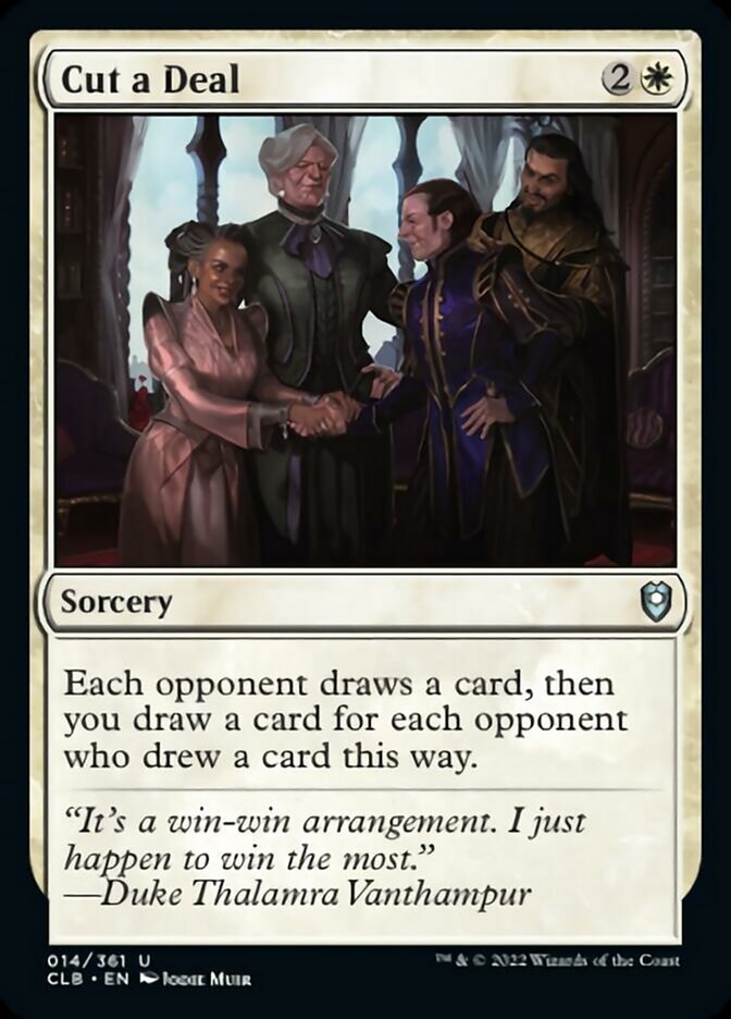 Cut a Deal [Commander Legends: Battle for Baldur's Gate] | Good Games North
