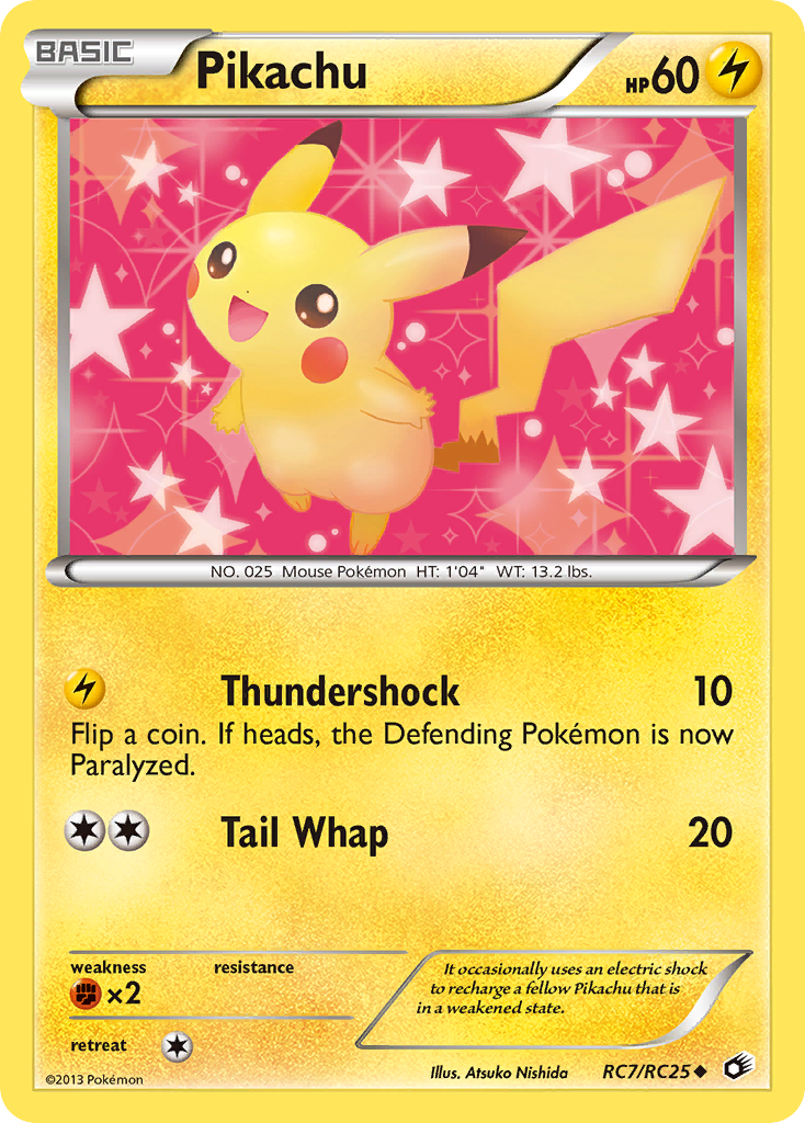 Pikachu (RC7/RC25) [Black & White: Legendary Treasures] | Good Games North