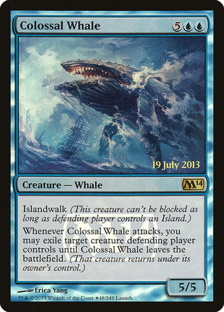 Colossal Whale [Magic 2014 Promos] | Good Games North