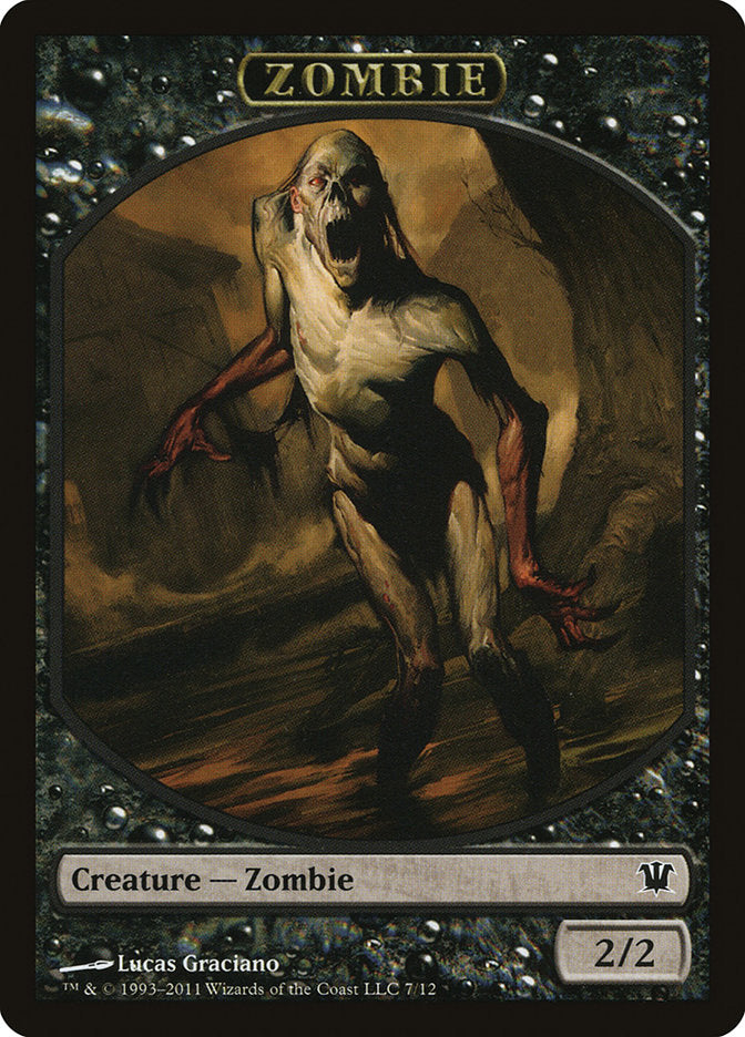 Zombie (7/12) [Innistrad Tokens] | Good Games North