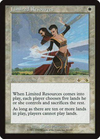 Limited Resources [Exodus] | Good Games North