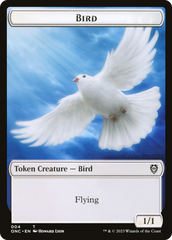 Bird // Cat Double-Sided Token [Phyrexia: All Will Be One Commander Tokens] | Good Games North